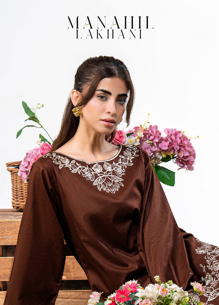 Luna by Manahil Lakhani RTW Embroidered Lawn 2 Piece Suit ML26ULL HAZEL - Summer Collection