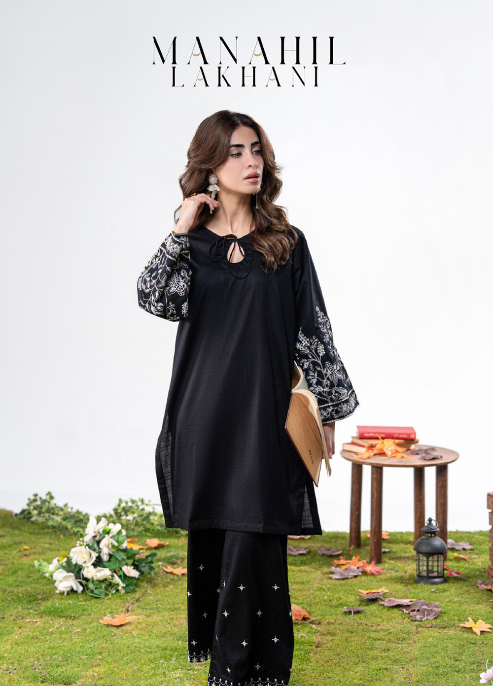 Luna by Manahil Lakhani RTW Embroidered Lawn 2 Piece Suit ML26ULL STARDUST  - Summer Collection