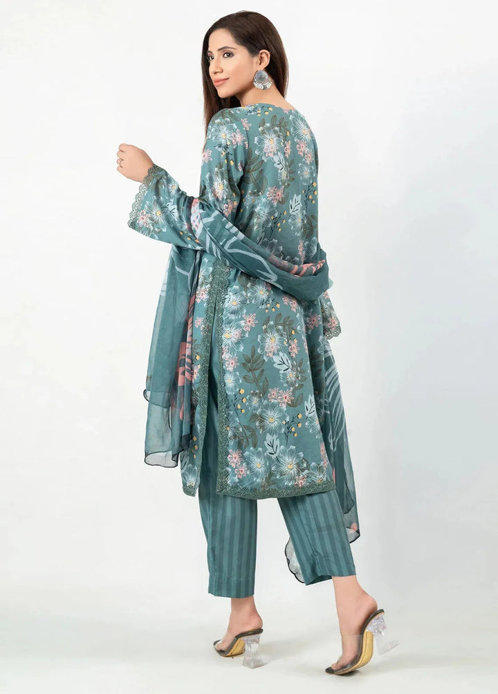Imran Aftab Printed Silk Suit Unstitched 3 Piece IAW-UF-01 - Winter Collection