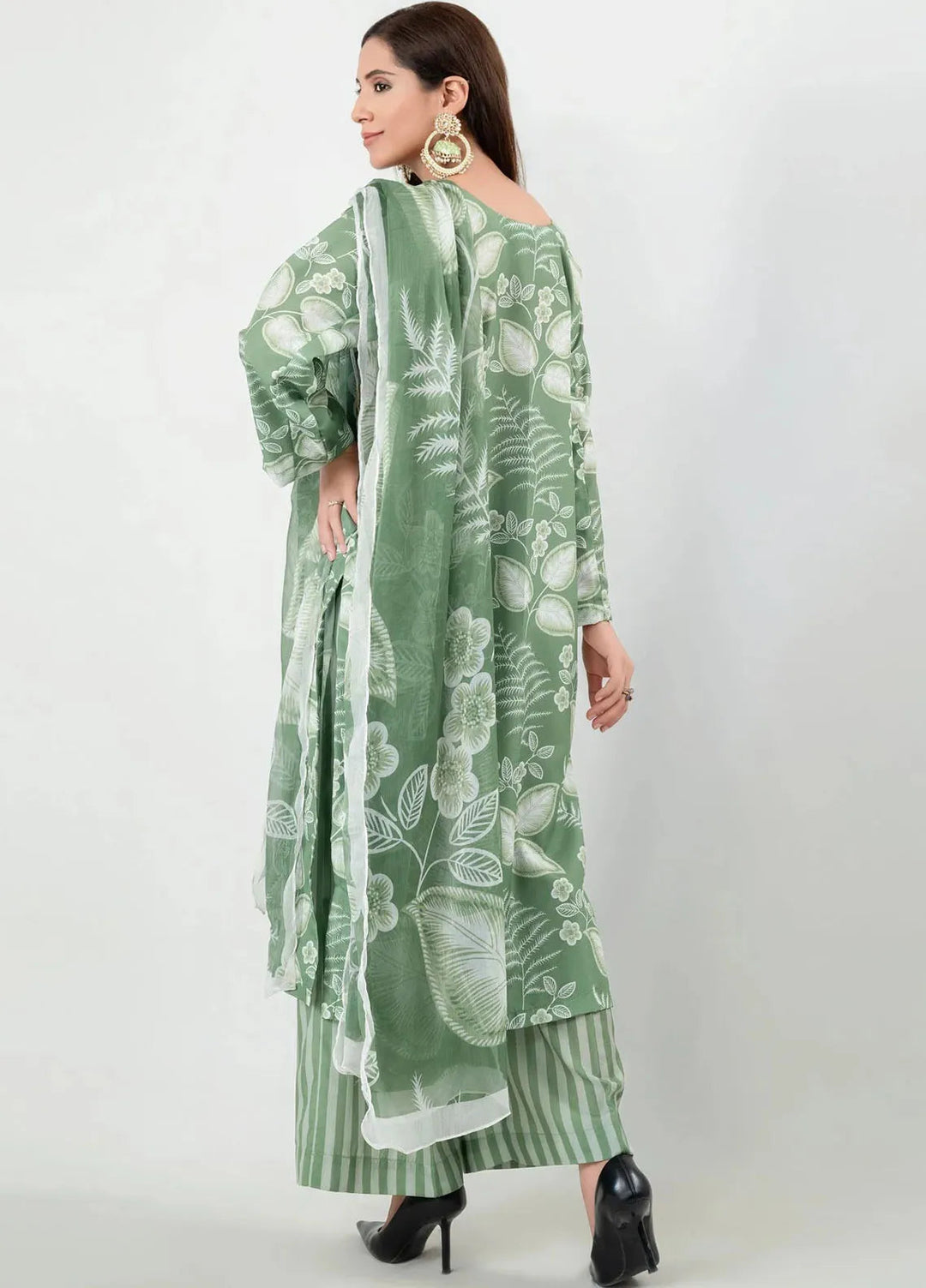Imran Aftab Printed Silk Suit Unstitched 3 Piece IAW-UF-03 - Winter Collection