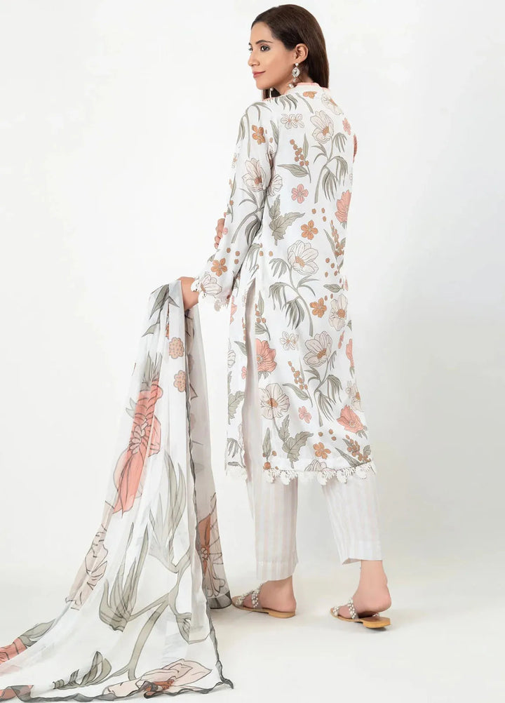 Imran Aftab Printed Silk Suit Unstitched 3 Piece IAW-UF-06 - Winter Collection