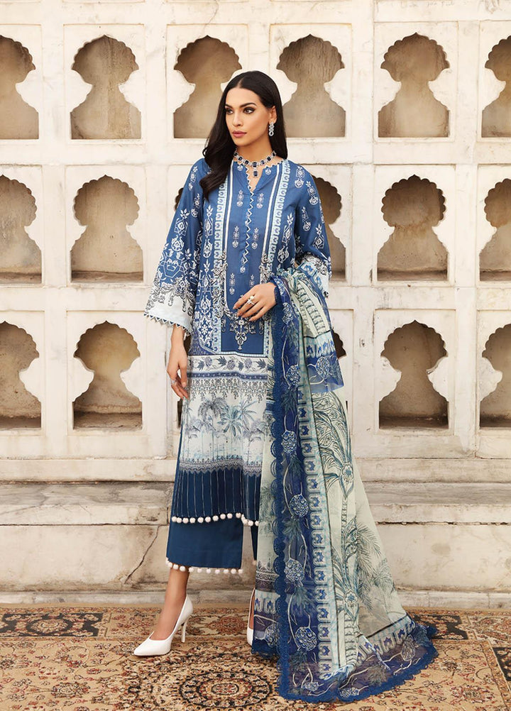 Inayat by Afsaneh Embroidered Lawn Suits Unstitched 2 Piece AFH21I GHAZAL-A - Eid Collection