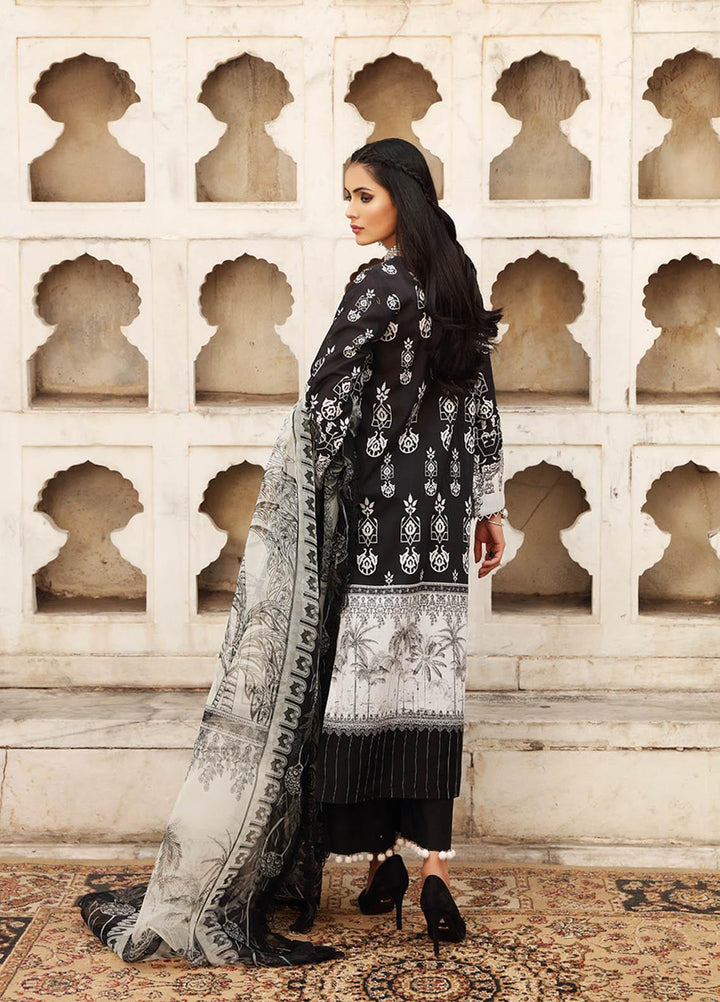 Inayat by Afsaneh Embroidered Lawn Suits Unstitched 2 Piece AFH21I GHAZAL-B - Eid Collection