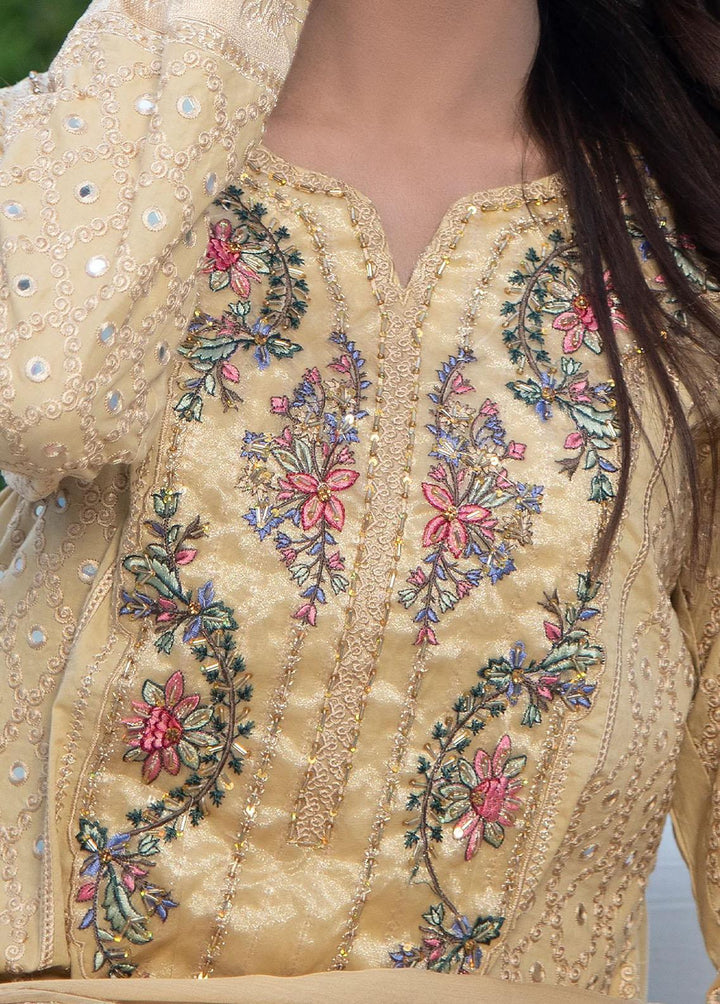 Insiya Clothing Embroidered Lawn Suits Unstitched 3 Piece INS23E 01 RAHAT - Eid Collection