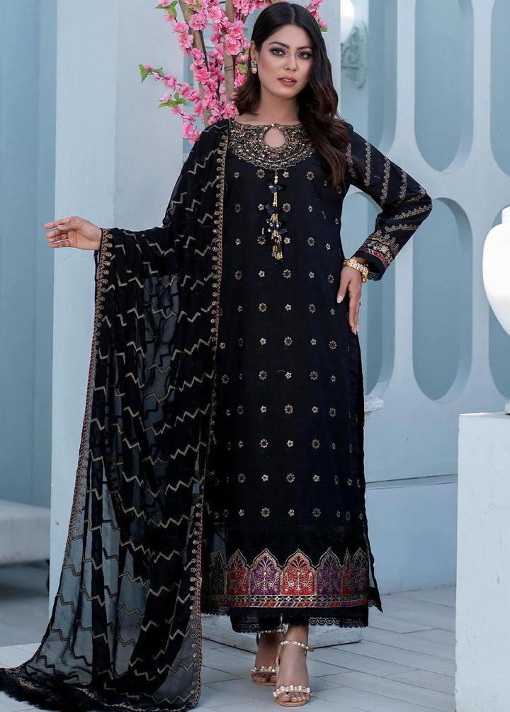 Insiya Clothing Embroidered Lawn Suits Unstitched 3 Piece INS23E 03 ASAISH - Eid Collection