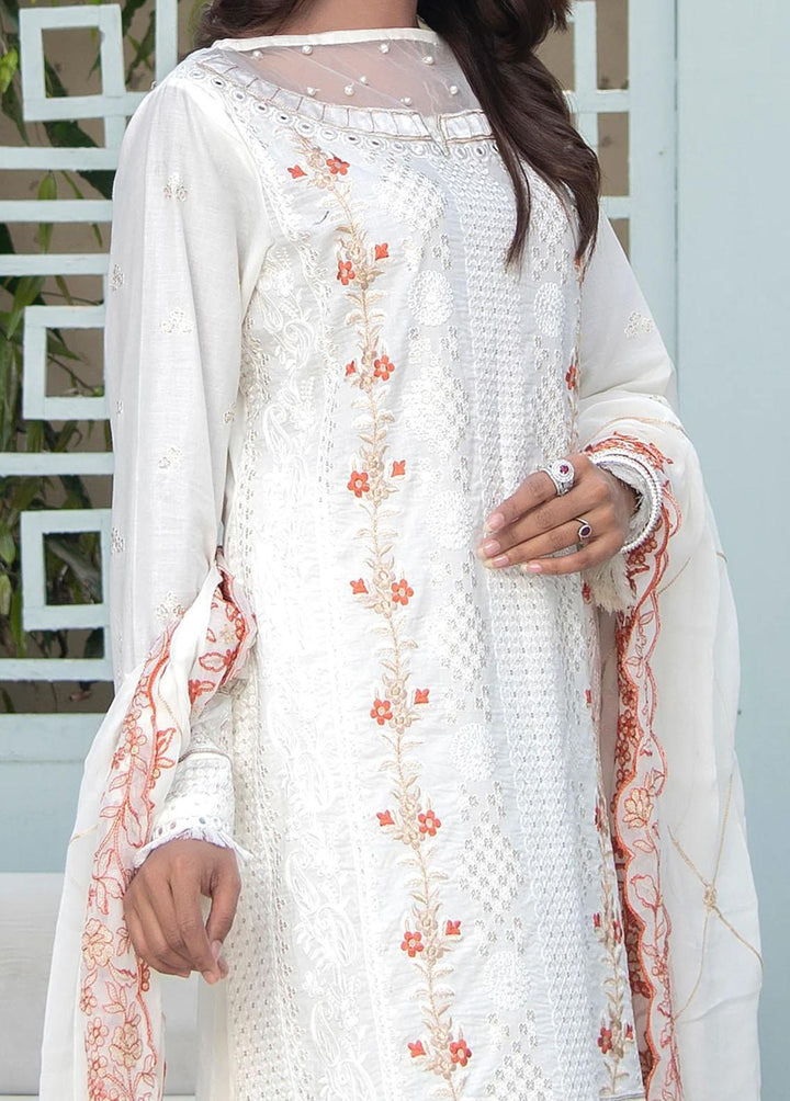 Insiya Clothing Embroidered Lawn Suits Unstitched 3 Piece INS23E 08 SUKOON - Eid Collection