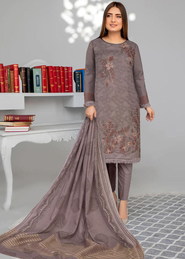 Insiya Clothing Embroidered Lawn Suits Unstitched 3 Piece INS23ME 01 - Eid Collection