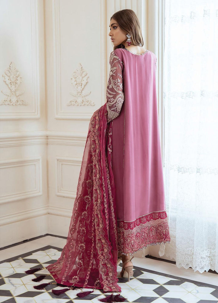 Isfahan by Xenia Formals Embroidered Chiffon Suits Unstitched 3 Piece XF21IF 01-GULL YAAS - Luxury Collection