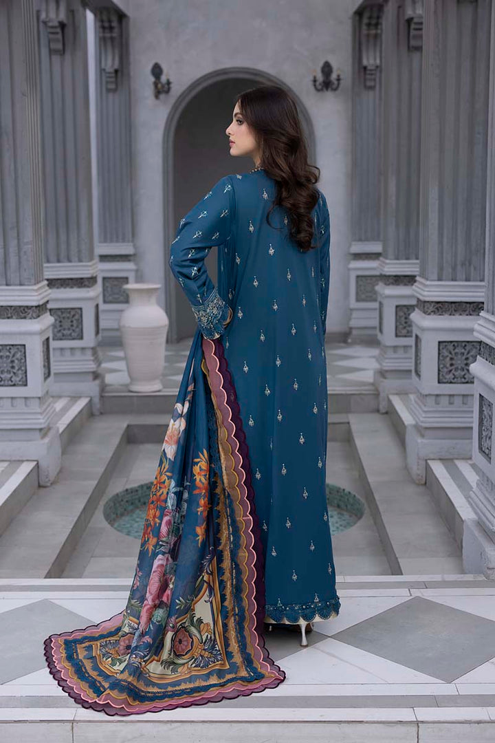 Husn E Adaa by Maham Sultan Unstitched Embroidered Lawn 3 Piece Suit MS26UHA Ishqiya - Lawn Collection