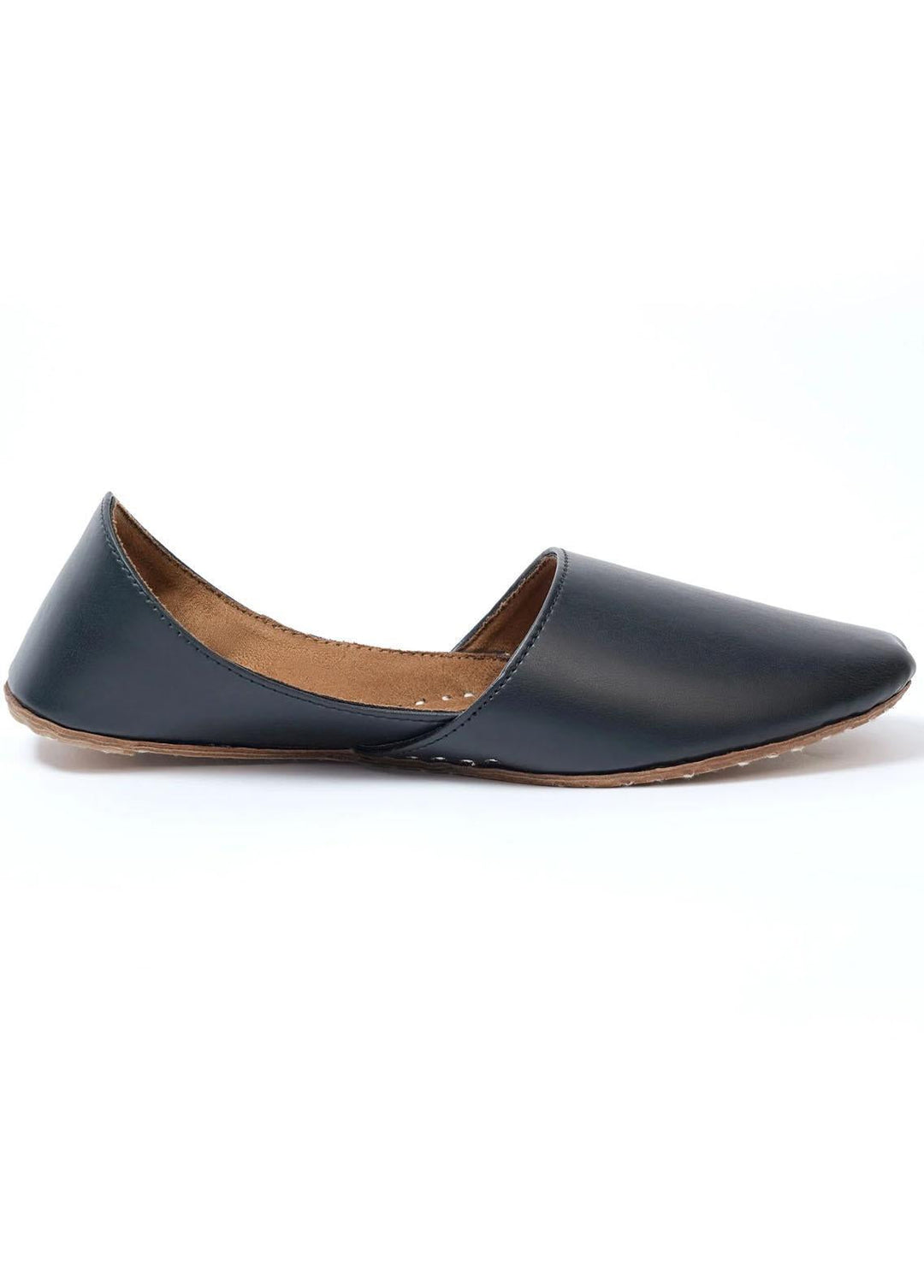 Istor Leather   Khussa IST-140-KW-PLAIN BLACK