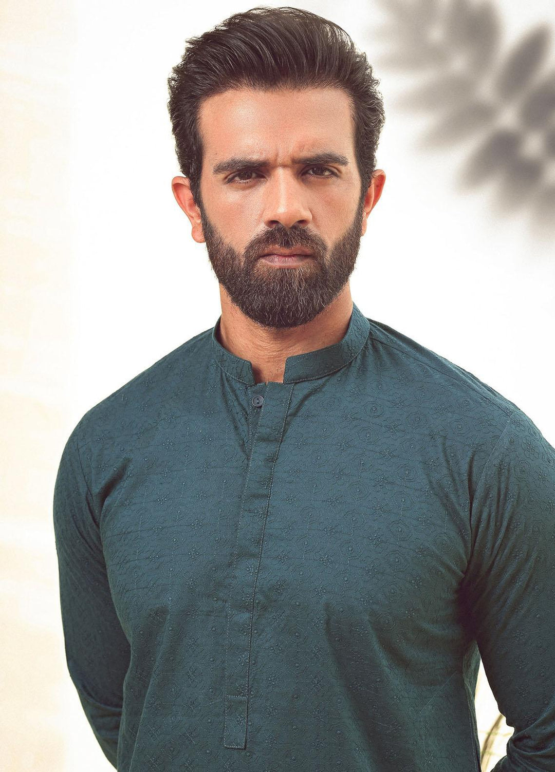Istor Cotton Formal Kurta for Men -  GREEN IST-84