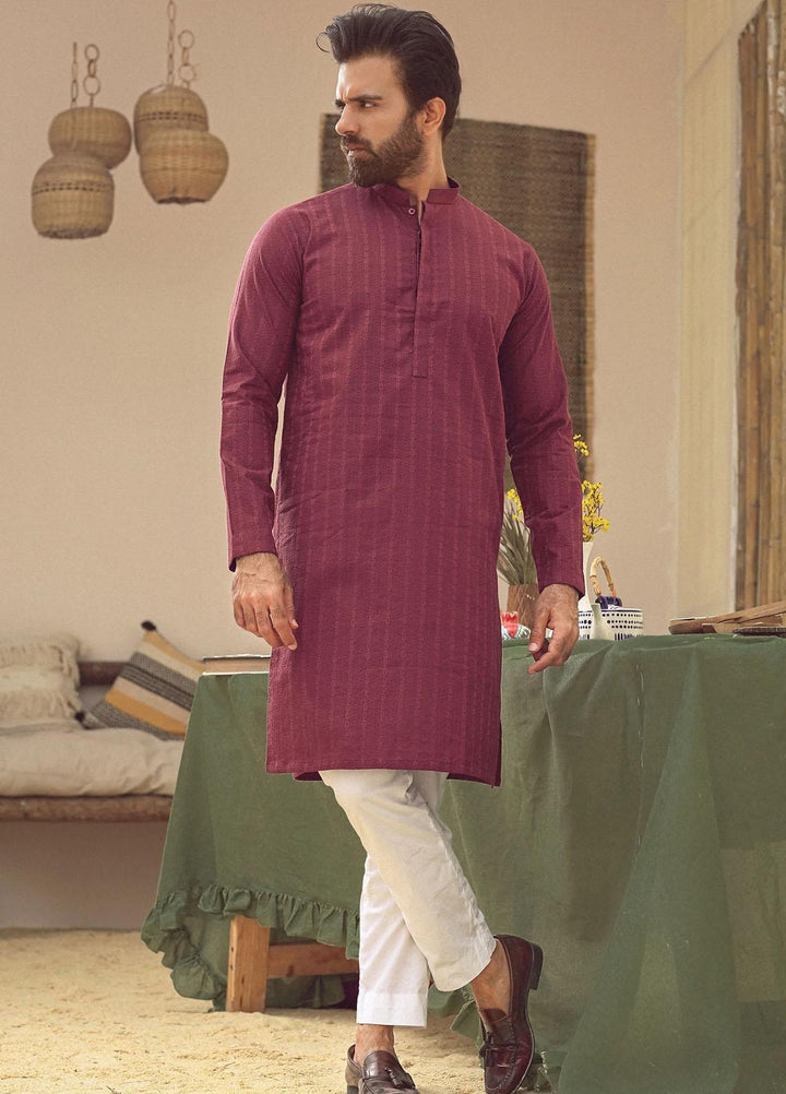 Istor Cotton Formal Kurta for Men -  BROWN IST-85