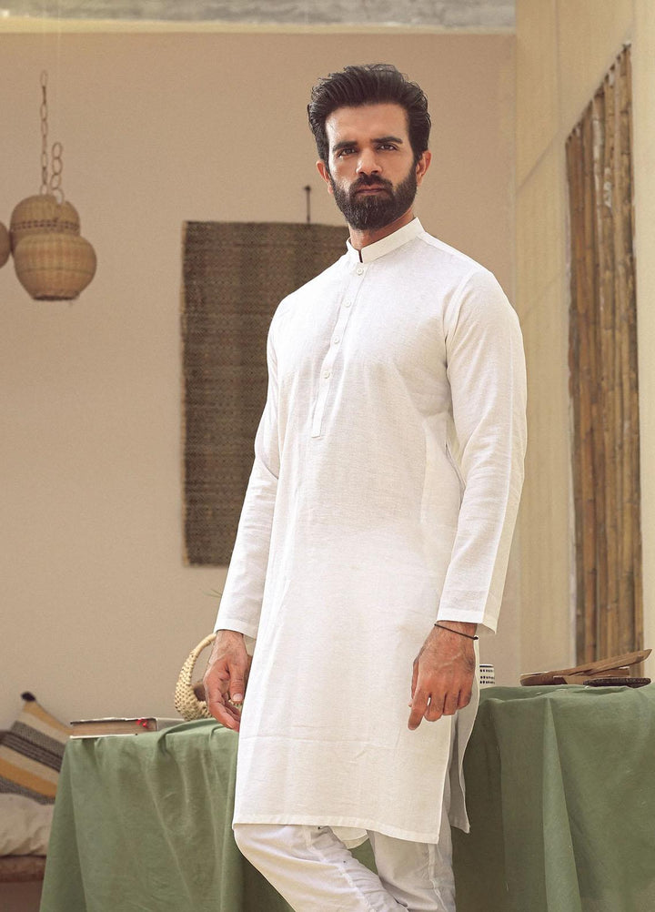 Istor Cotton Formal Kurta for Men -  WHITE IST-90