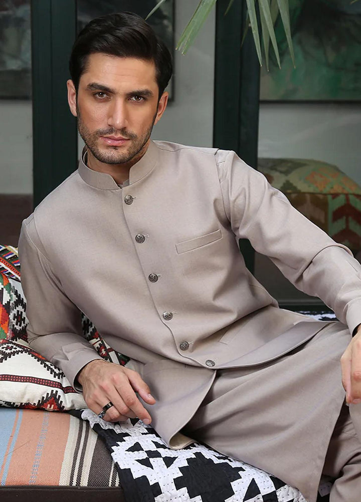 Istor Wash N Wear Formal Men Waistcoat -  PARAMOUNT SAND IST-152