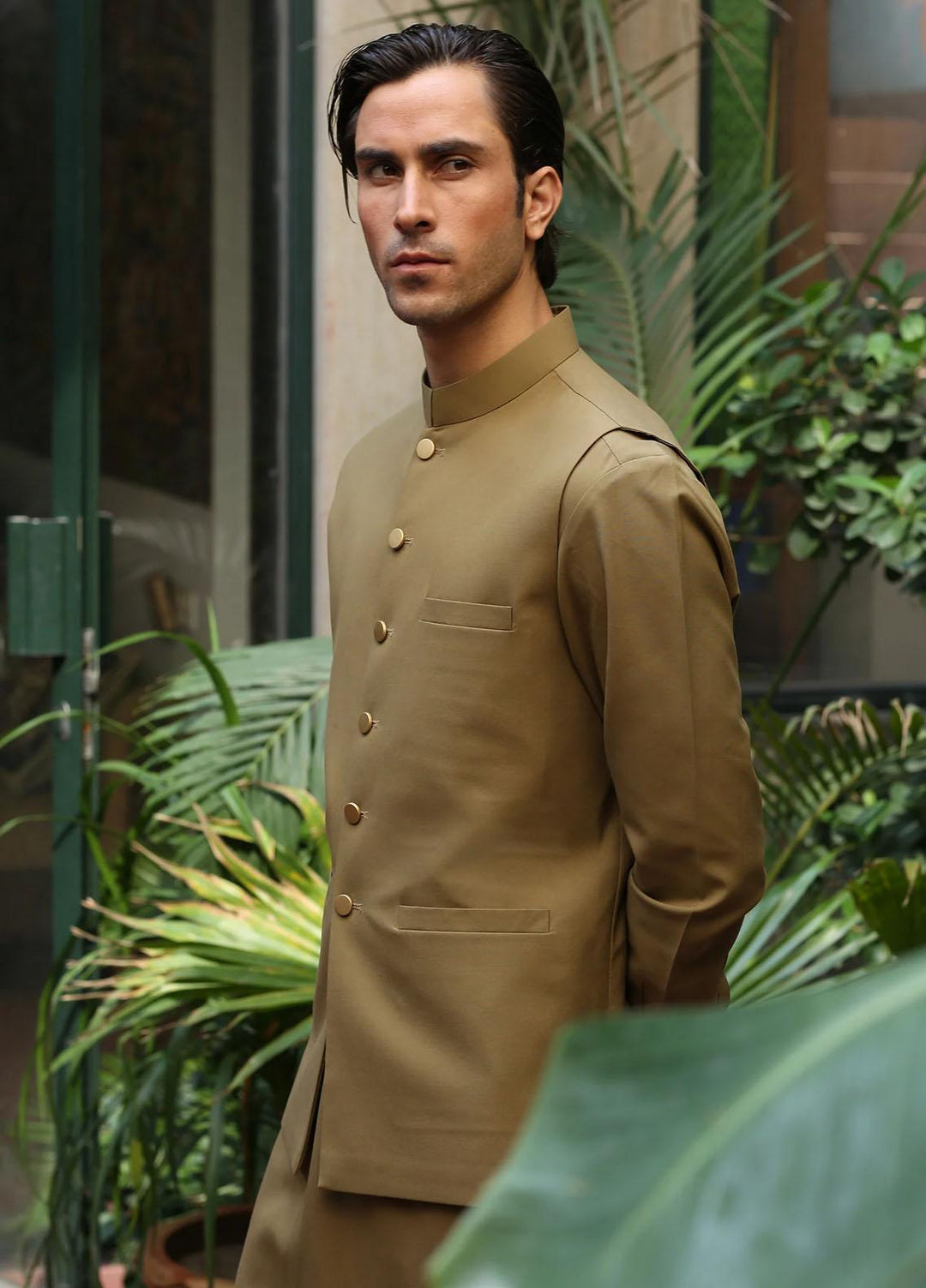 Istor Wash N Wear Formal Waistcoat for Men -  SUPREME CAMEL IST-146