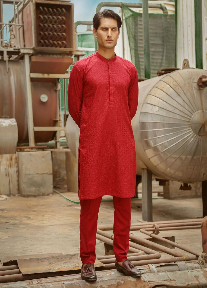Istor Cotton Formal Kurta for Men -  IST-42-RED