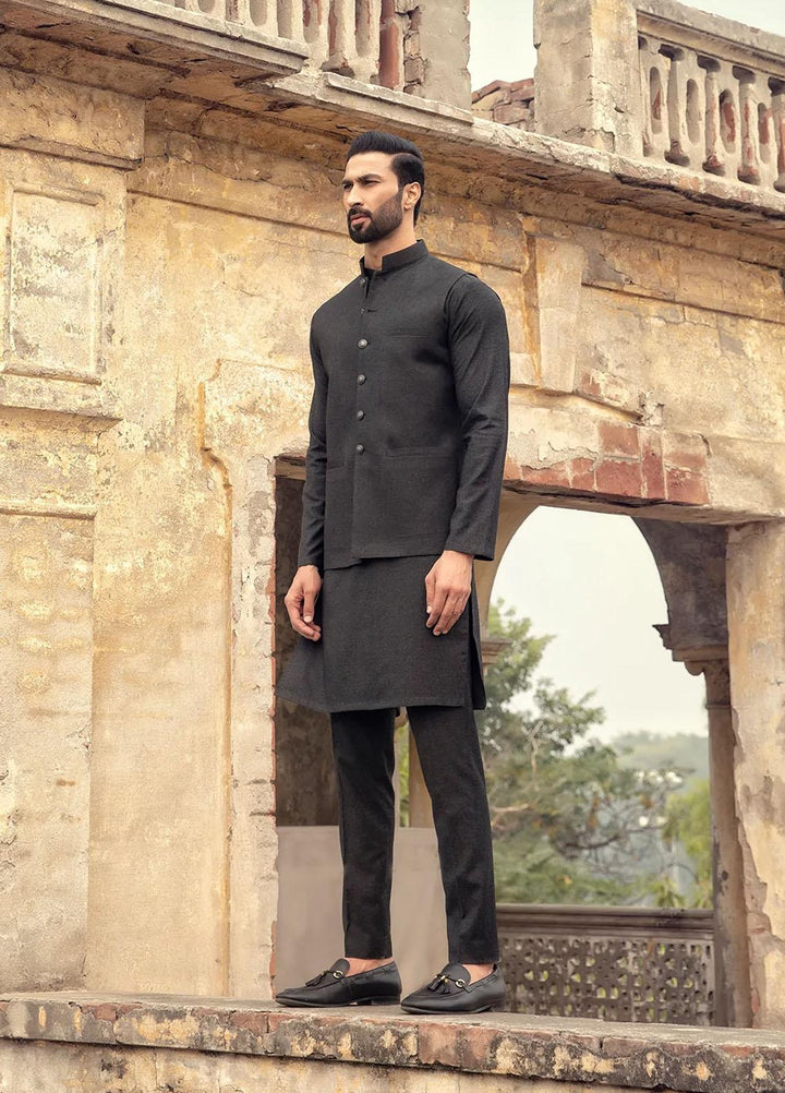 Istor Wash N Wear Formal Kurta Trouser for Men -  MARKHOR CHARCOAL IST-52
