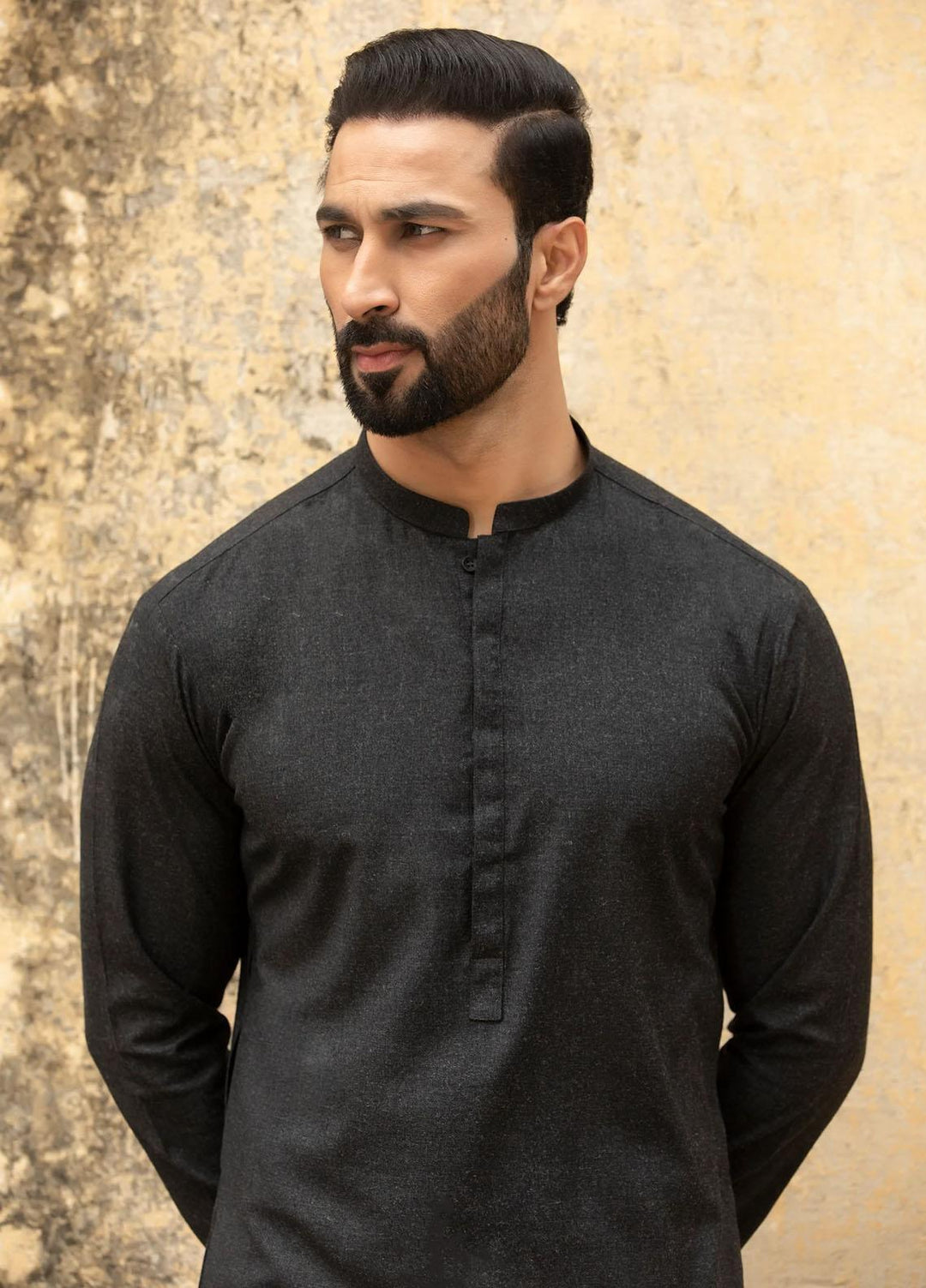 Istor Wash N Wear Formal Kurta Trouser for Men -  MARKHOR CHARCOAL IST-52