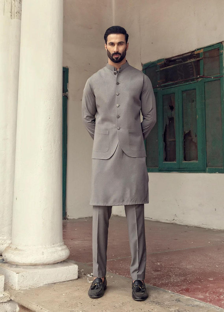 Istor Wash N Wear Formal Kurta Trouser for Men -  MARKHOR LILAC ASH IST-53