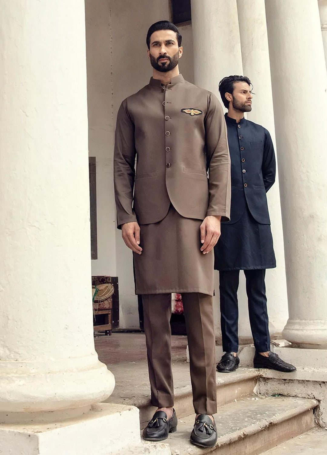 Istor Cotton Formal Kurta Trouser for Men -  CARDOBA CAMEL IST-54