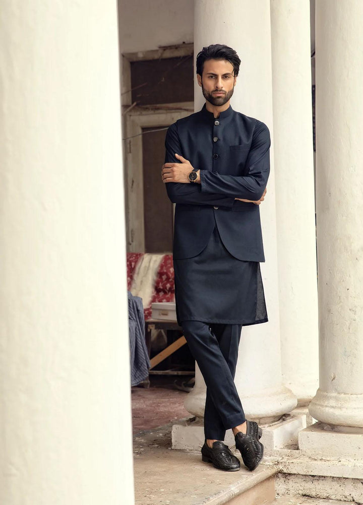 Istor Cotton Formal Kurta Trouser for Men -  CARDOBA NAVY IST-56