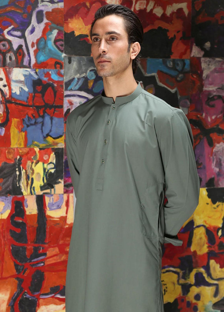 Istor Wash N Wear Formal Kurta Pajama for Men -  EMPIRE SAGE IST-144