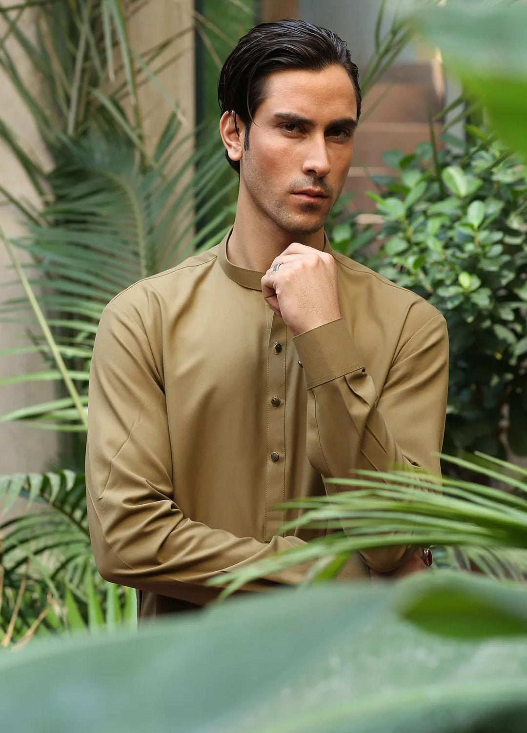 Istor Wash N Wear Formal Kurta Pajama for Men -  SUPREME CAMEL IST-141