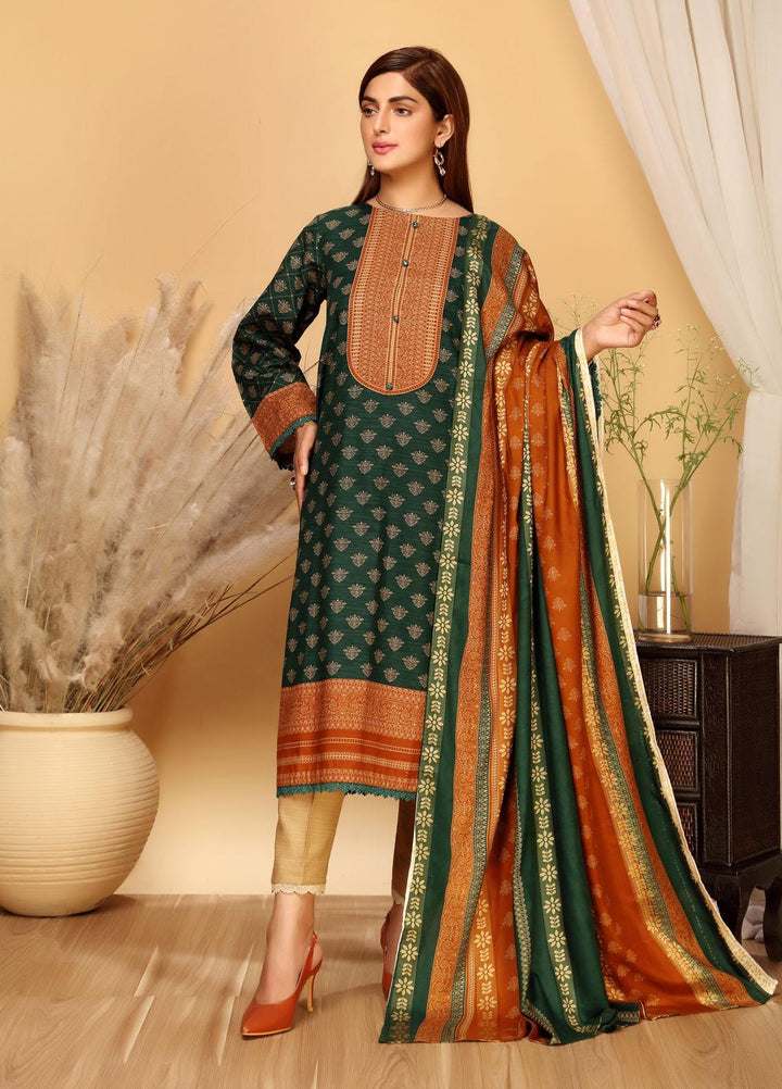 Ittehad Textiles Printed Khaddar Suits Unstitched 3 Piece IT21GK LF-GK-2104B - Winter Collection