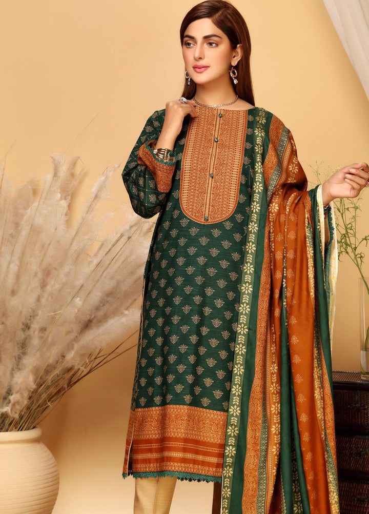 Ittehad Textiles Printed Khaddar Suits Unstitched 3 Piece IT21GK LF-GK-2104B - Winter Collection