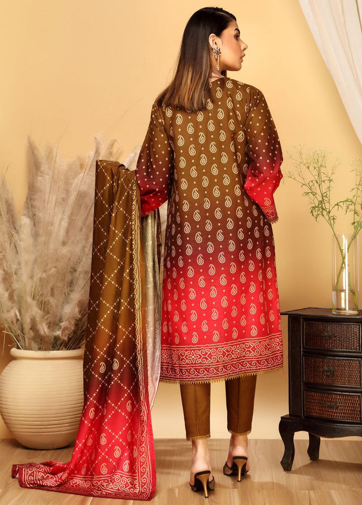 Ittehad Textiles Printed Khaddar Suits Unstitched 3 Piece IT21GK LF-GK-2105A - Winter Collection