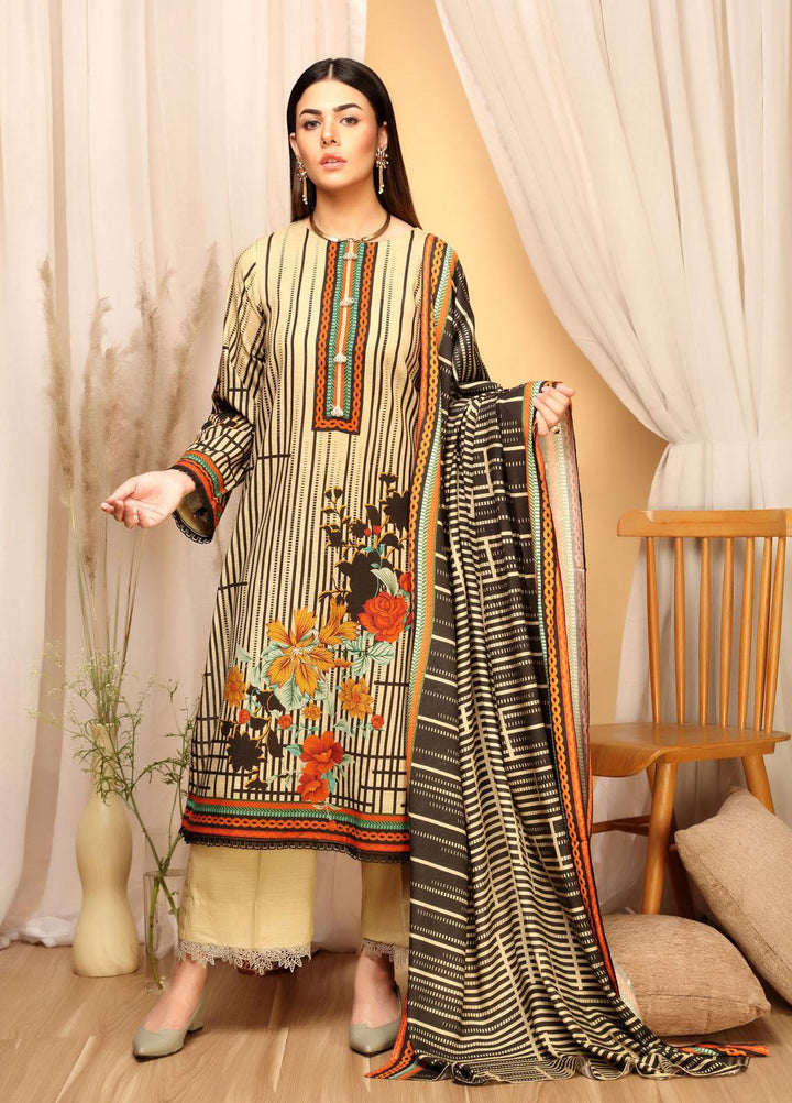 Ittehad Textiles Printed Khaddar Suits Unstitched 3 Piece IT21GK LF-GK-2107B - Winter Collection