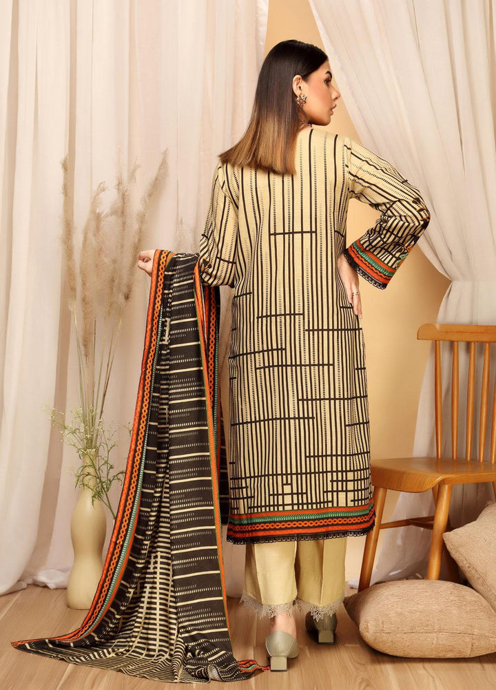 Ittehad Textiles Printed Khaddar Suits Unstitched 3 Piece IT21GK LF-GK-2107B - Winter Collection