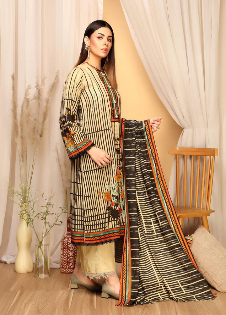 Ittehad Textiles Printed Khaddar Suits Unstitched 3 Piece IT21GK LF-GK-2107B - Winter Collection