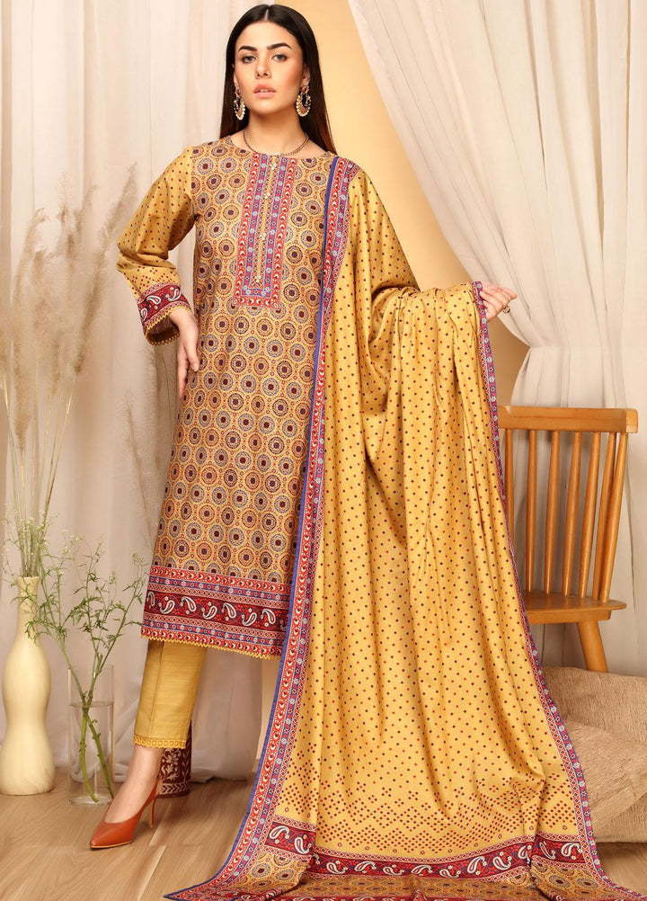 Ittehad Textiles Printed Khaddar Suits Unstitched 3 Piece IT21GK LF-GK-2108A - Winter Collection