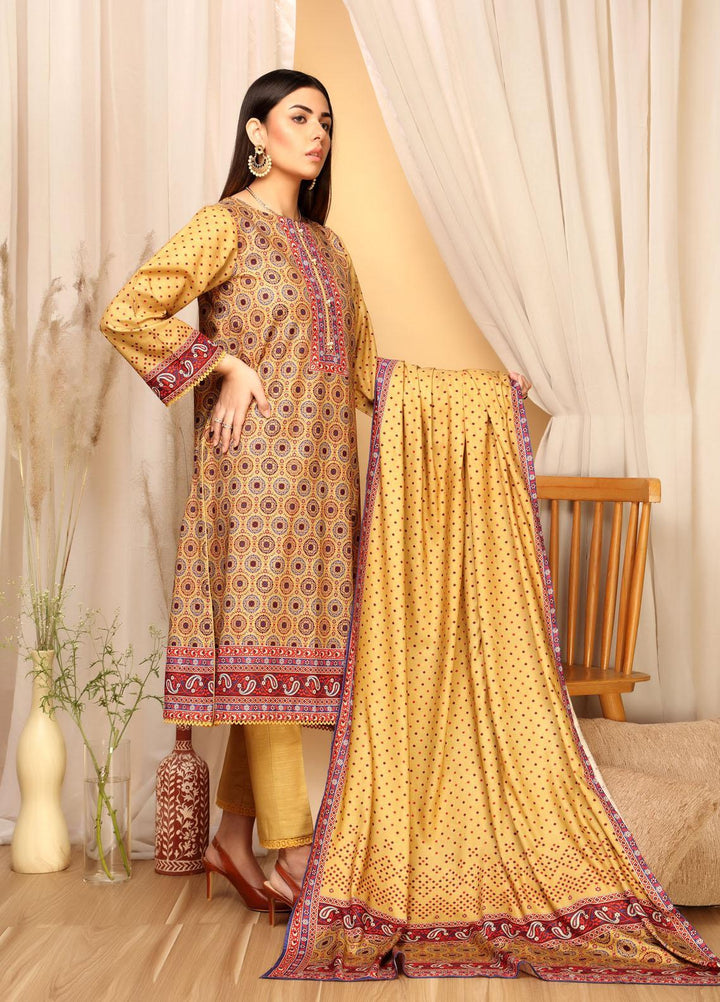 Ittehad Textiles Printed Khaddar Suits Unstitched 3 Piece IT21GK LF-GK-2108A - Winter Collection