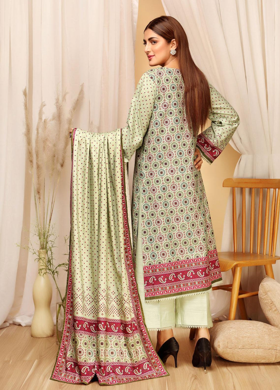 Ittehad Textiles Printed Khaddar Suits Unstitched 3 Piece IT21GK LF-GK-2108B - Winter Collection