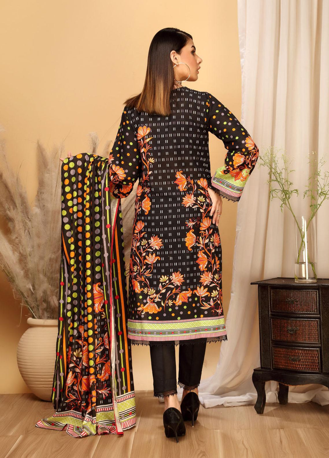 Ittehad Textiles Printed Khaddar Suits Unstitched 3 Piece IT21GK LF-GK-2109A - Winter Collection
