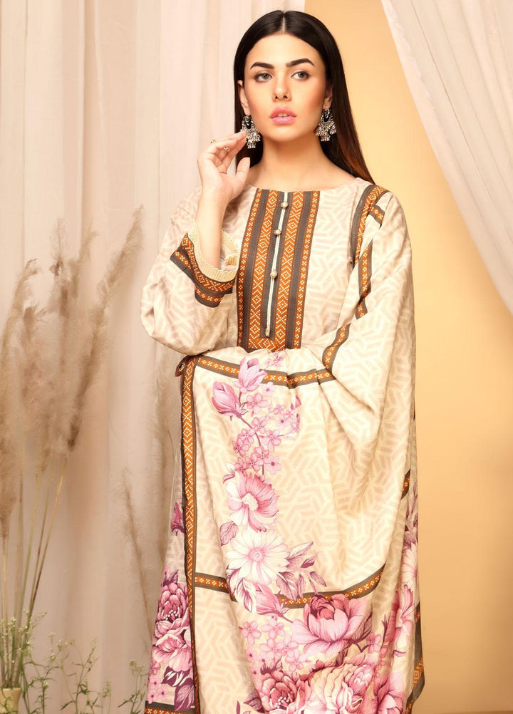 Ittehad Textiles Printed Khaddar Suits Unstitched 3 Piece IT21GK LF-GK-2110A - Winter Collection