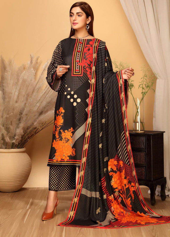 Ittehad Textiles Printed Khaddar Suits Unstitched 3 Piece IT21GK LF-GK-2114B - Winter Collection