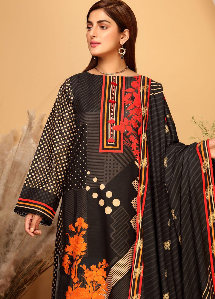 Ittehad Textiles Printed Khaddar Suits Unstitched 3 Piece IT21GK LF-GK-2114B - Winter Collection