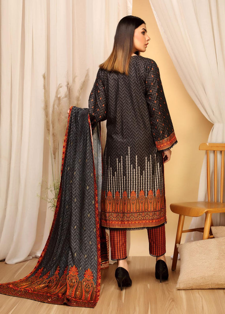 Ittehad Textiles Printed Khaddar Suits Unstitched 3 Piece IT21GK LF-GK-2115A - Winter Collection