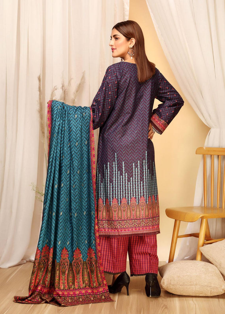 Ittehad Textiles Printed Khaddar Suits Unstitched 3 Piece IT21GK LF-GK-2115B - Winter Collection