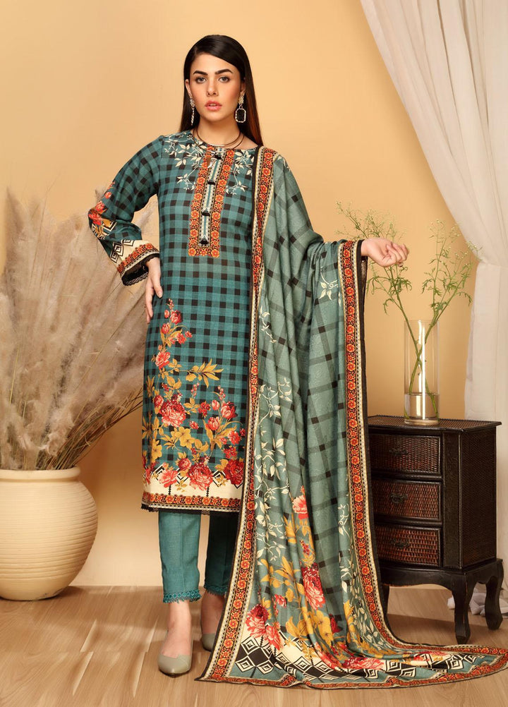 Ittehad Textiles Printed Khaddar Suits Unstitched 3 Piece IT21GK LF-GK-2117A - Winter Collection