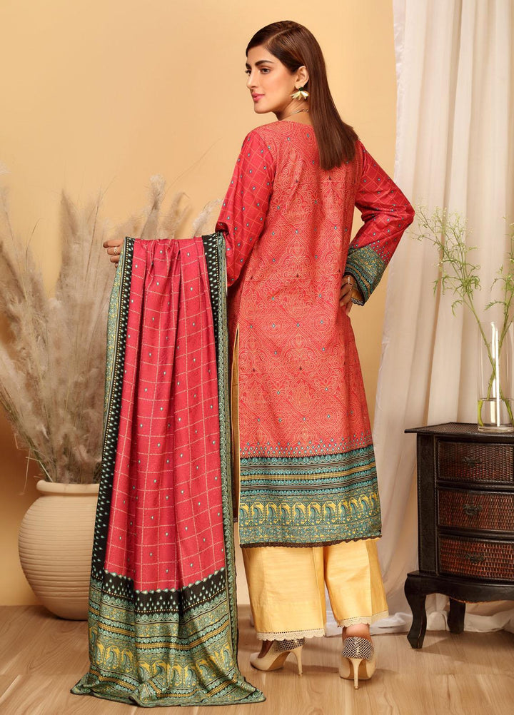 Ittehad Textiles Printed Khaddar Suits Unstitched 3 Piece IT21GK LF-GK-2118A - Winter Collection