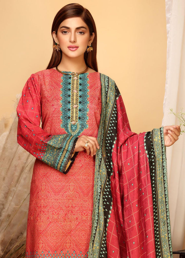Ittehad Textiles Printed Khaddar Suits Unstitched 3 Piece IT21GK LF-GK-2118A - Winter Collection