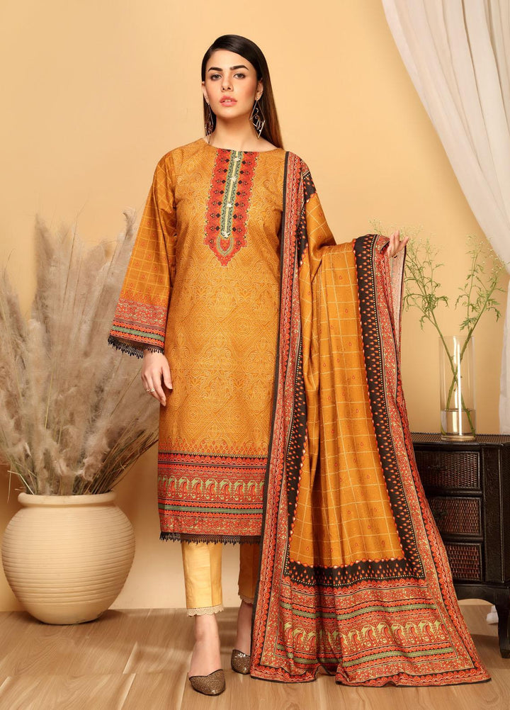 Ittehad Textiles Printed Khaddar Suits Unstitched 3 Piece IT21GK LF-GK-2118B - Winter Collection