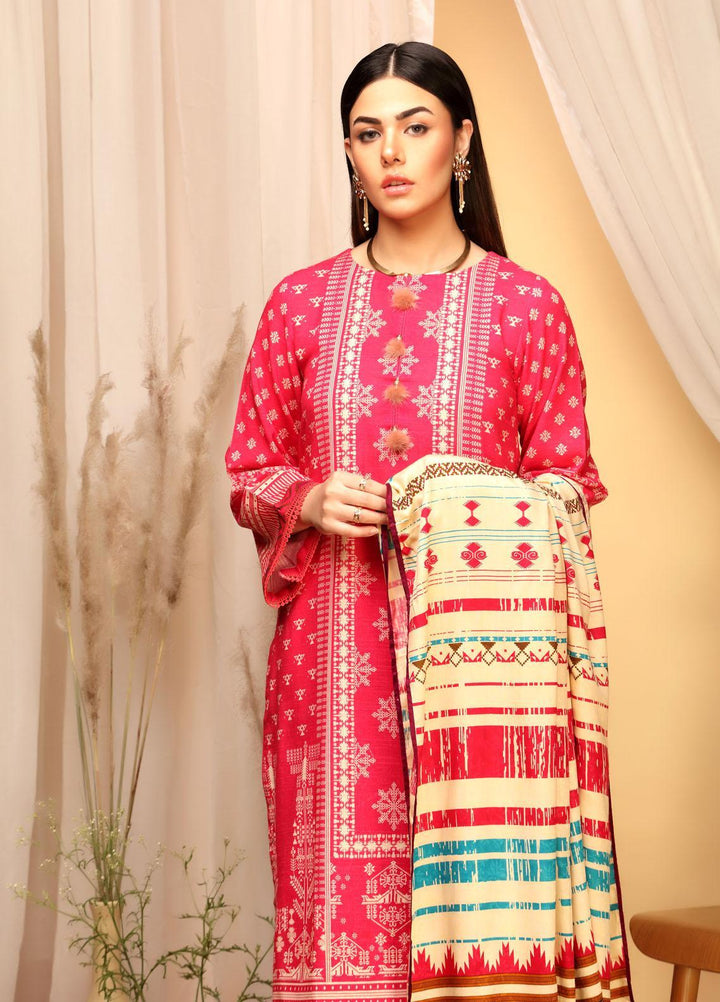Ittehad Textiles Printed Khaddar Suits Unstitched 3 Piece IT21GK LF-GK-2120A - Winter Collection