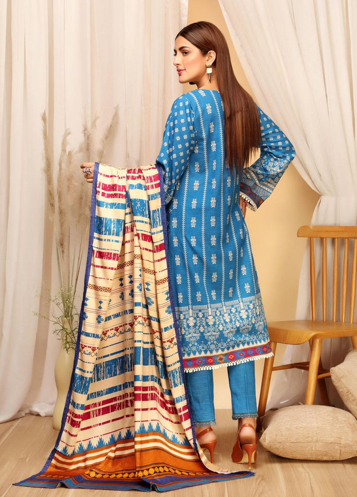 Ittehad Textiles Printed Khaddar Suits Unstitched 3 Piece IT21GK LF-GK-2120B - Winter Collection