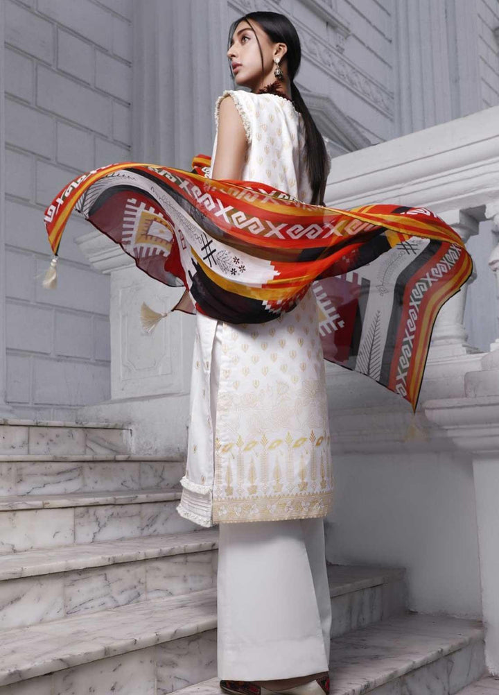Ittehad Textiles Embroidered Lawn Suits Unstitched 3 Piece IT21EL ITE-VISTOSA - Summer Collection