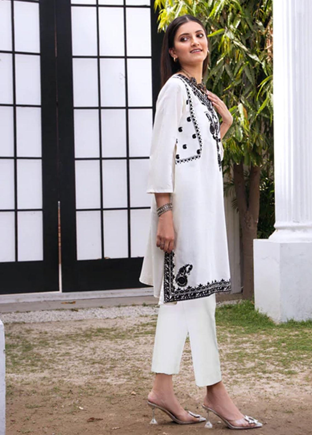 Resham Ghar Casual Pret Embroidered Cotton 2 Piece Suit RG22INP INFC-03